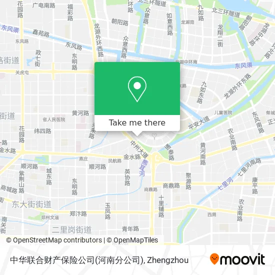 中华联合财产保险公司(河南分公司) map
