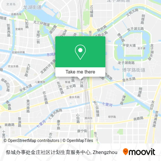 祭城办事处金庄社区计划生育服务中心 map