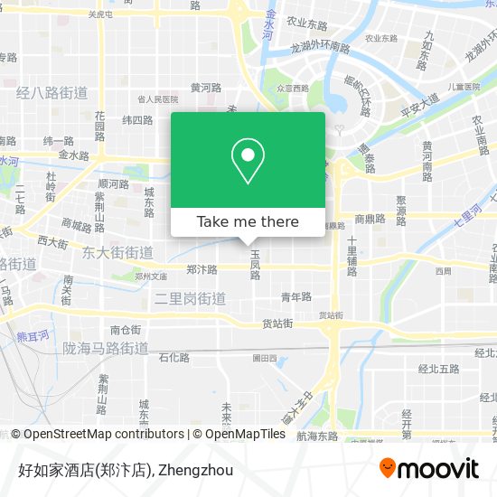 好如家酒店(郑汴店) map