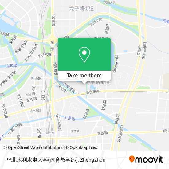 华北水利水电大学(体育教学部) map