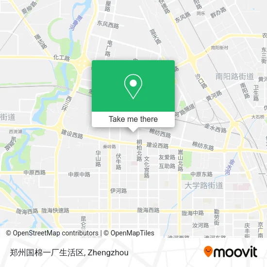 郑州国棉一厂生活区 map