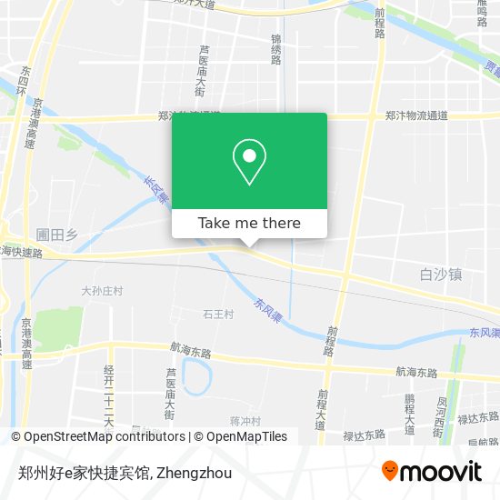 郑州好e家快捷宾馆 map