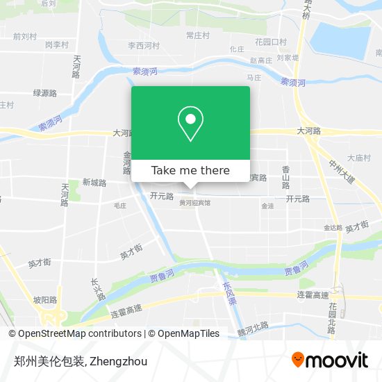 郑州美伦包装 map