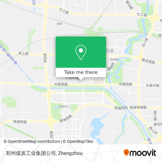 郑州煤炭工业集团公司 map