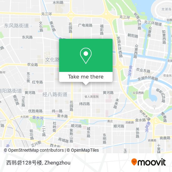 西韩砦128号楼 map