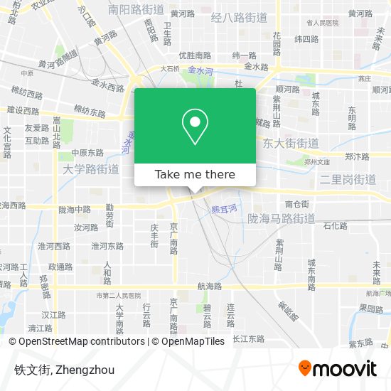 铁文街 map