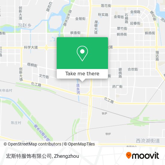 宏斯特服饰有限公司 map