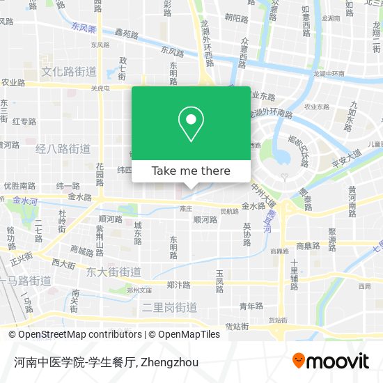 河南中医学院-学生餐厅 map