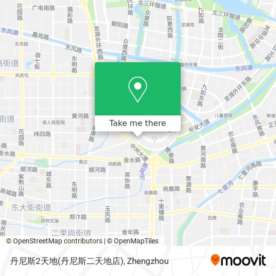 丹尼斯2天地(丹尼斯二天地店) map