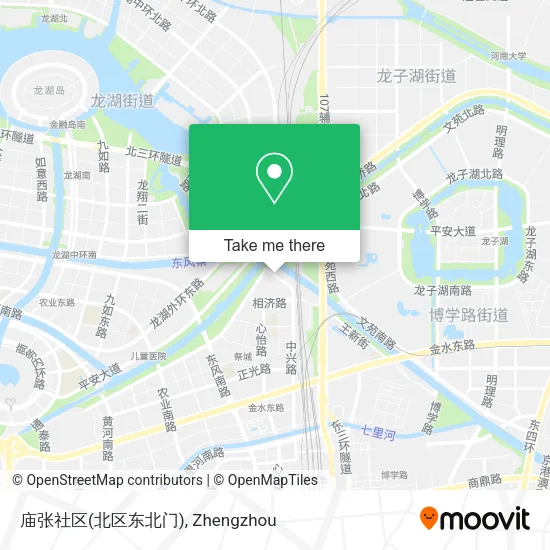 庙张社区(北区东北门) map