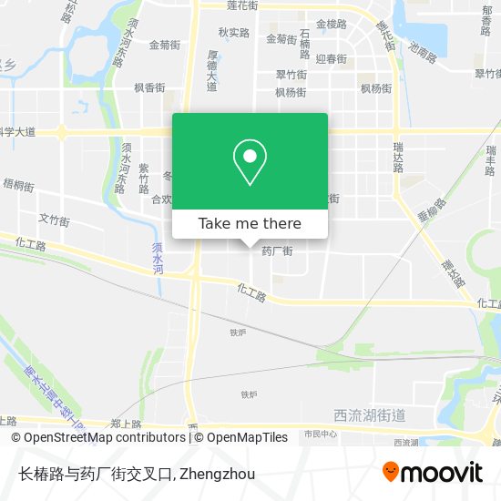 长椿路与药厂街交叉口 map