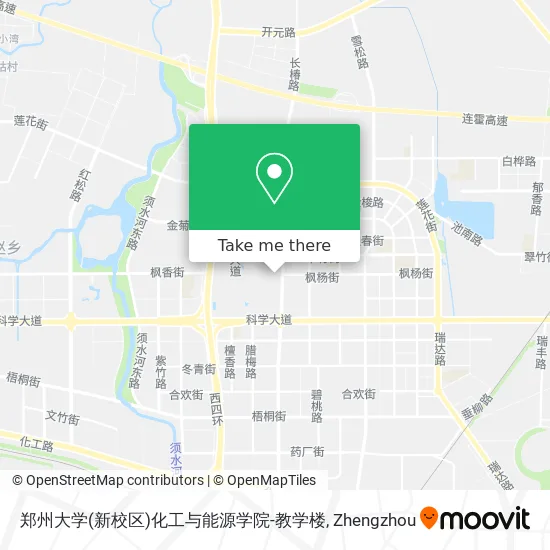郑州大学(新校区)化工与能源学院-教学楼 map