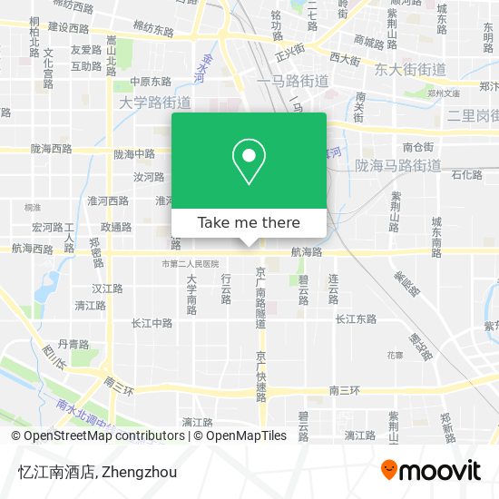 忆江南酒店 map