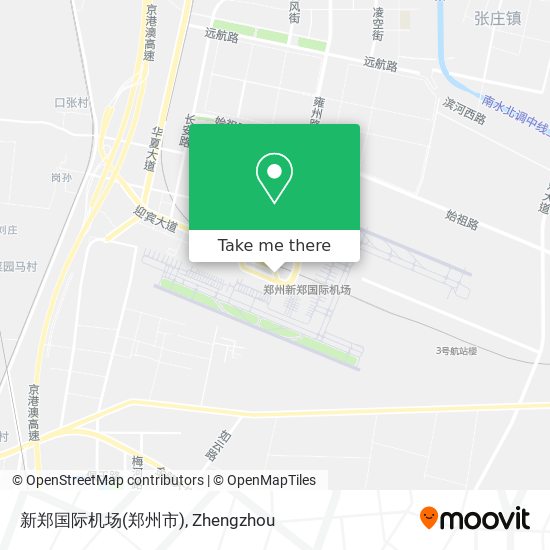 新郑国际机场(郑州市) map
