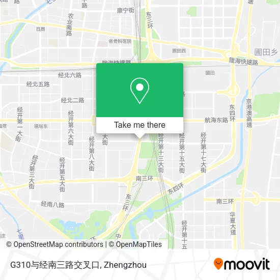 G310与经南三路交叉口 map