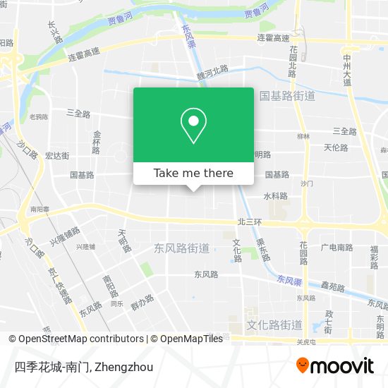 四季花城-南门 map