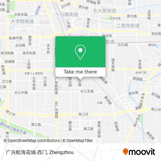 广兴航海花城-西门 map