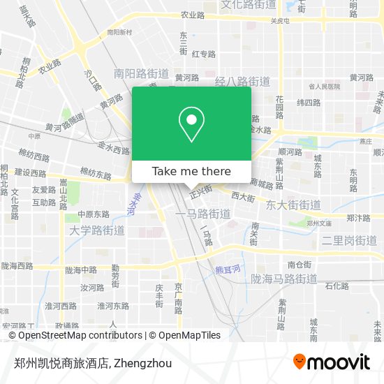 郑州凯悦商旅酒店 map