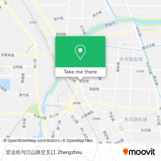 宏达街与江山路交叉口 map