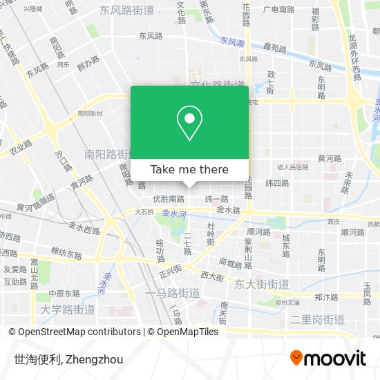 世淘便利 map