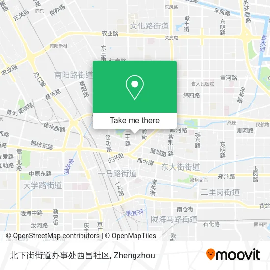 北下街街道办事处西昌社区 map