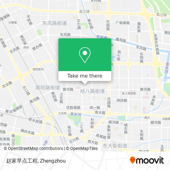 赵家早点工程 map