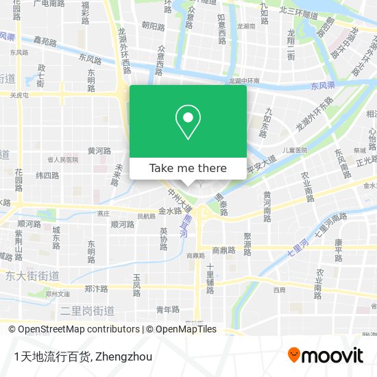 1天地流行百货 map
