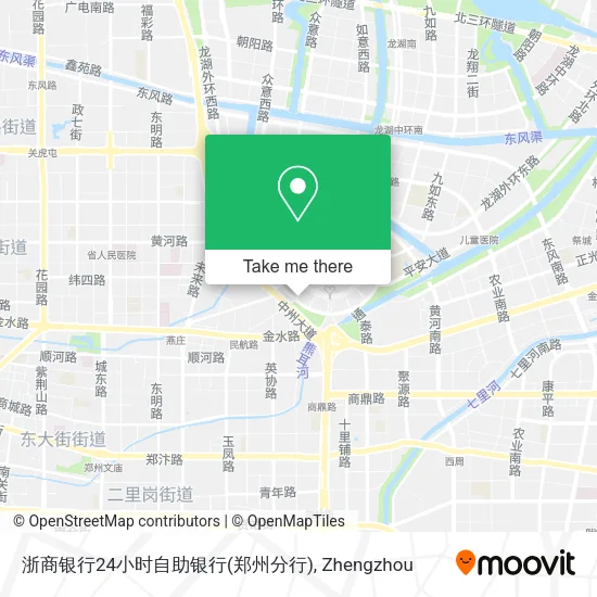 浙商银行24小时自助银行(郑州分行) map