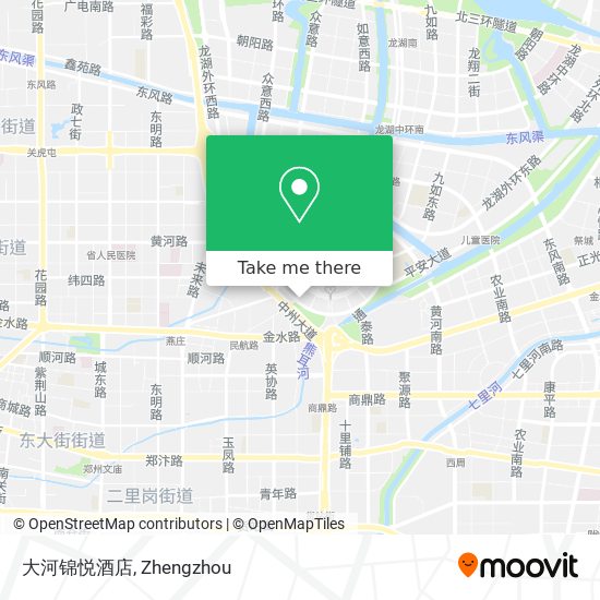 大河锦悦酒店 map