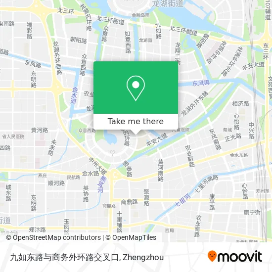 九如东路与商务外环路交叉口 map