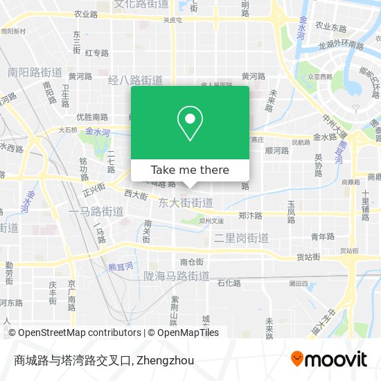 商城路与塔湾路交叉口 map