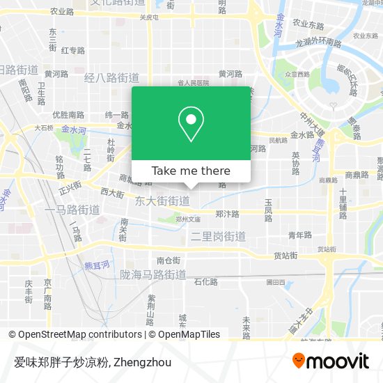 爱味郑胖子炒凉粉 map
