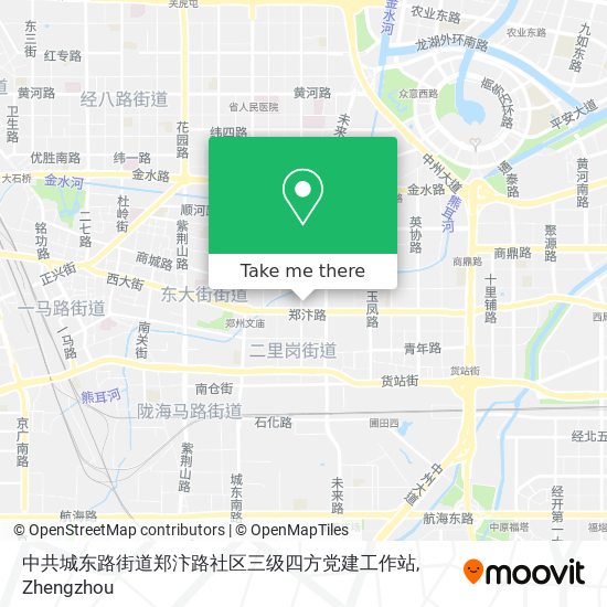 中共城东路街道郑汴路社区三级四方党建工作站 map
