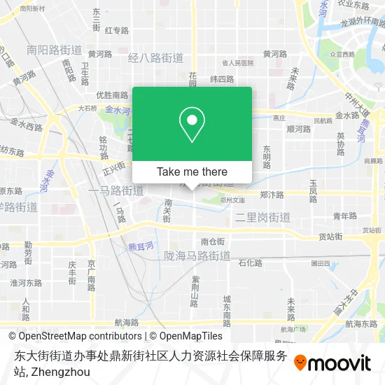东大街街道办事处鼎新街社区人力资源社会保障服务站 map