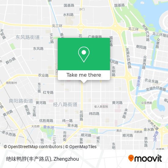 绝味鸭脖(丰产路店) map