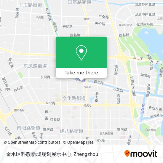 金水区科教新城规划展示中心 map