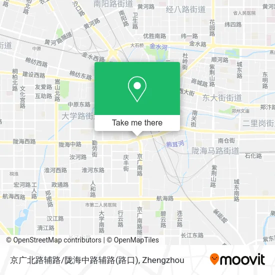 京广北路辅路/陇海中路辅路(路口) map