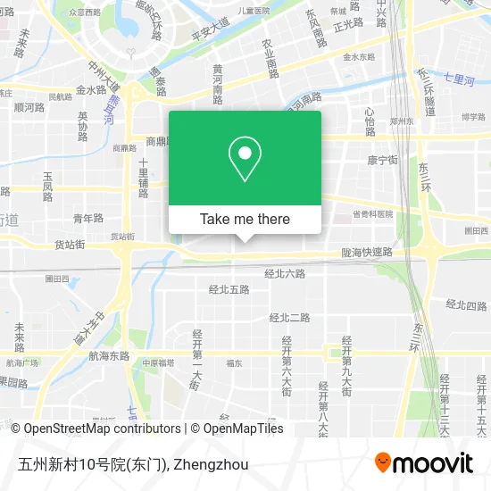 五州新村10号院(东门) map
