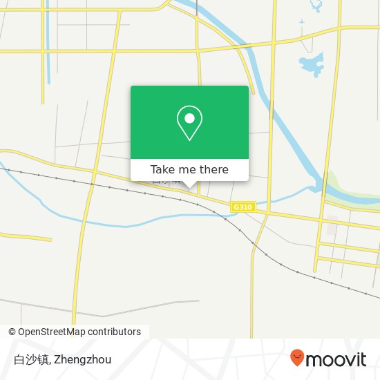 白沙镇 map