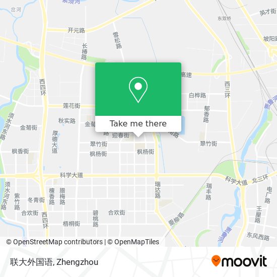 联大外国语 map