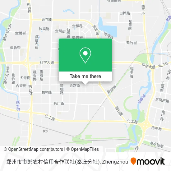 郑州市市郊农村信用合作联社(秦庄分社) map