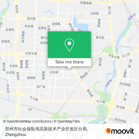 郑州市社会保险局高新技术产业开发区分局 map