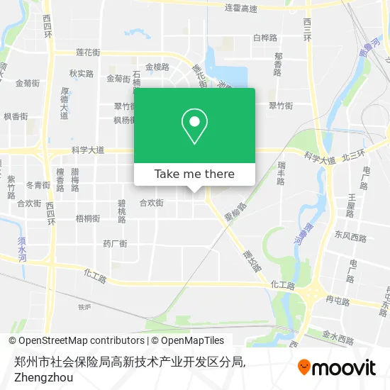 郑州市社会保险局高新技术产业开发区分局 map
