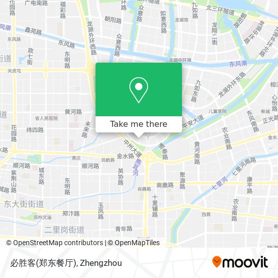 必胜客(郑东餐厅) map