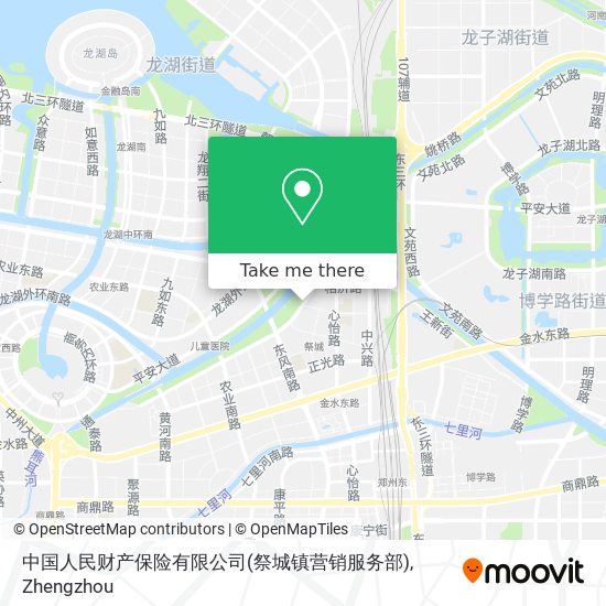 中国人民财产保险有限公司(祭城镇营销服务部) map