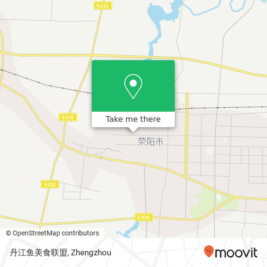 丹江鱼美食联盟 map