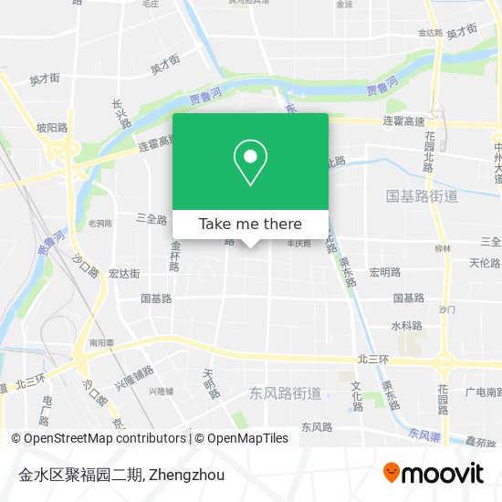 金水区聚福园二期 map