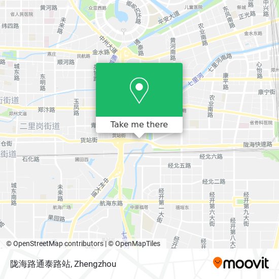 陇海路通泰路站 map