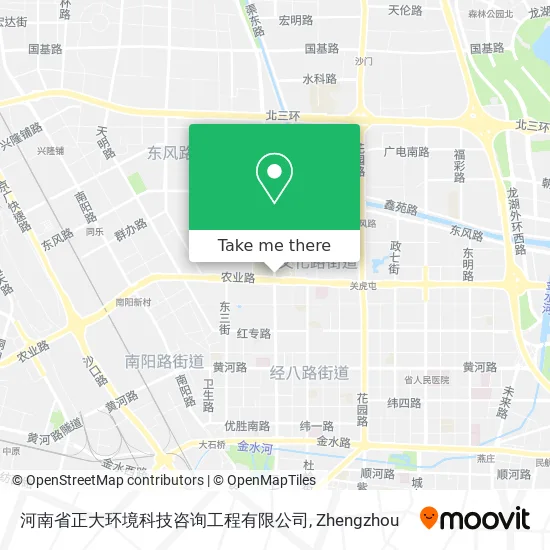 河南省正大环境科技咨询工程有限公司 map