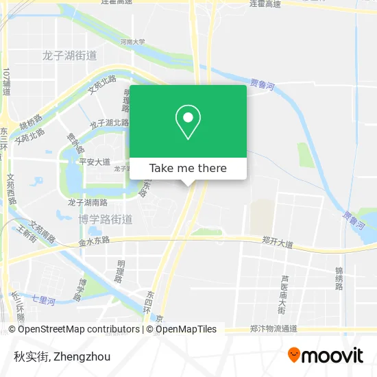 秋实街 map